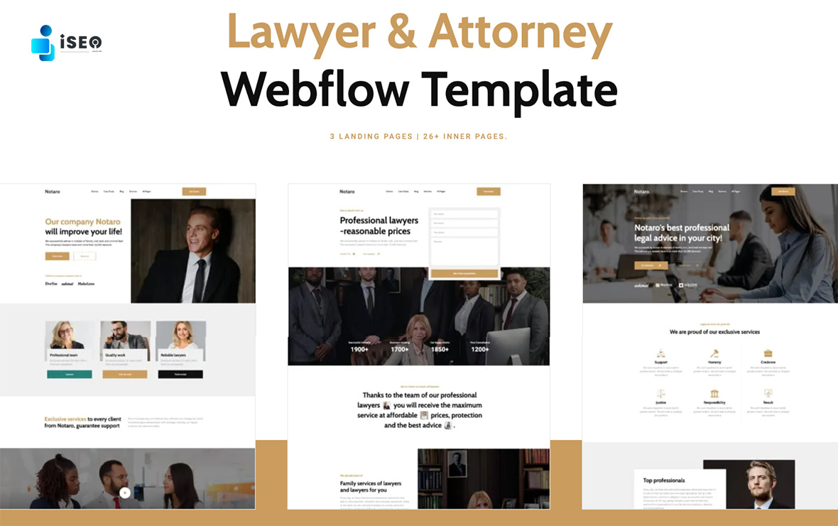 Mẫu website công ty luật đẹp nhất